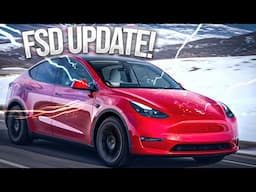 Tesla FSD Update 13.2.2 First Drive Has Some Crazy Moves!