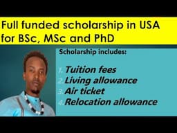 USA's BEST KEPT Secret to Fully Funded Bachelor's, Master's and PhD