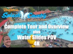 Dollywood’s Splash Country Water Park | Complete Tour and Water Slides POV | Pigeon Forge, TN | 4K