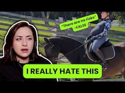 PREGNANT WOMEN SHOULDN'T RIDE HORSES  | Raleigh Reacts