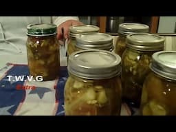 Homemade Bread & Butter Pickles (sweet pickles)