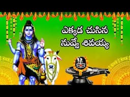 Ekkada Chusina Neve Mallanna | Lord Shiva Songs JUKEBOX | Srisaila Mallanna Songs | Telangana Songs