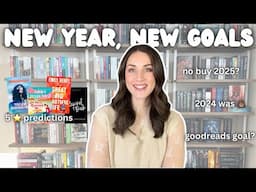 New Year Booktuber Tag 💜| goals, 5 star predictions & more