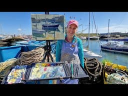 Golden Reflections Demo Newlyn Old Harbour