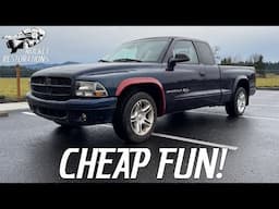 Is This The Most Fun Per Dollar Available Anywhere? 1998 Dodge Dakota R/T For Sale!