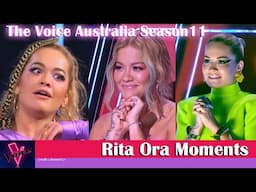 Rita Ora Moments -The Voice Australia 2022, Season11