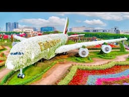 Dubai Miracle Garden 2025 Tour in 4K | World's Largest Natural Flower Garden | Trip Vlog