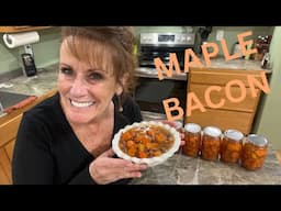 Maple Bacon Home Canned French Onion Carrots