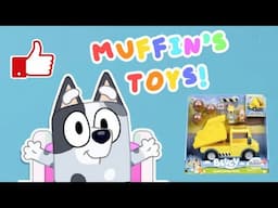 Muffin Toy Unboxing BLUEY's NEW Dump Truck 🚚 Baby Bluey Toys