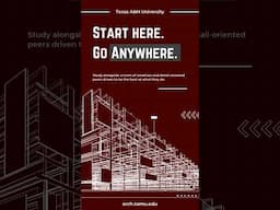 Texas A&M University: College of Architecture Departments and Overview #Shorts #TAMU #Architecture