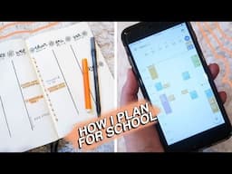 MY PLANNING METHOD TO STAY ORGANIZED | Reese Regan