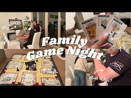 WHY ARE WE LIKE THIS? Family Game Night *WINTER EDITION* HE HAD TO SHOW YOU GUYS...