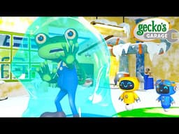 🥶Gecko is Frozen | Gecko's Garage | Cars & Truck Videos for Kids