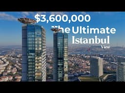 Touring a $3.6 Million Bosphorus View Luxury Property in Istanbul I Çiftçi Towers İstanbul