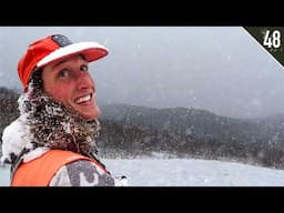 Muzzleloader Hunting in a BLIZZARD! - Is it Worth Being a DRIVER on a DEER DRIVE?