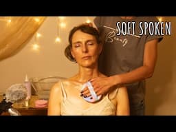 Hypnotizing chest pampering and massage with Elisabeth - soft spoken ASMR