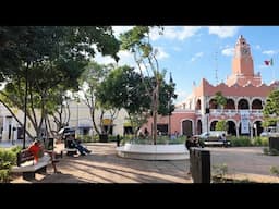 Merida, Mexico Walking Tour (4K)