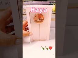 PERFUME HAYA by LATTAFA  / ROMANTICO & CHAMPAGNE 🍾🍾♥️ #perfumesarabes