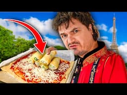 Pizza med Forårsruller | Caspers Køkken