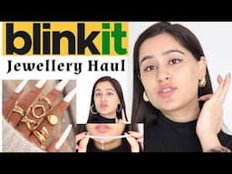 Tried Jewellery Pieces starting from Rs. 249/- on Blinkit | Accessories Try-on Haul