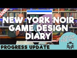 New York Noir - Boardgame Design Diary # 7