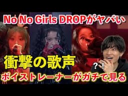 【No No Girls】え、ここまで凄いの？！ボイストレーナーが『Aチームの何が凄いのか』を徹底解説します（DROP / No No Girls THE FINAL）【歌声分析】