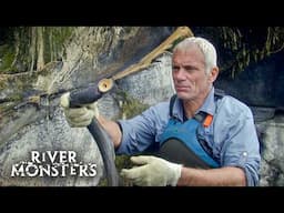 Catching VAMPIRE FISH by Hand in a Dangerous Waterfall | River Monsters