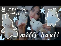 HUGE Miffy Haul From JAPAN! Miffy Housewares, Plushies, Tote Bags, n More! | Tiffany Weng