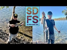 Sight Fishing Trout Lake Jennings San Diego Mount Miguel High School Fishing Club January 2025 SDFS