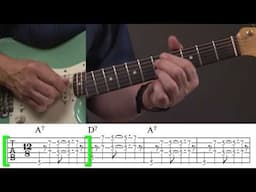 Rhythm Guitar Lesson for Blues