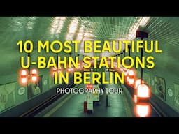 10 Most Beautiful U-Bahn Stations in Berlin POV Tour // Nikon FM2 + CineStill 800T Film