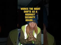 Highway Guard Sees A Ghost... #scary #paranormal