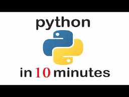 Learn PYTHON in 10 MINUTES (Begginer's Guide)