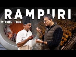 RAMPURI Wedding FOOD /  रामपुर की दावत | Lagan Ka Murgh + Chukandar E Afroz + Chapli Kebab + Gulathi