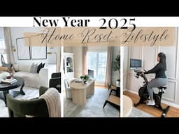 2025 HOME RESET | Taking Down Holiday Decor | Decluttering & Organizing | New Year Goals