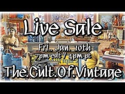 Antique & Vintage Live Sale