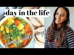 VLOG | Day at home, 8 Week Challenge starts + Veggie Soup Recipe