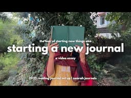 starting my new 2025 reading journal | neorah journal |