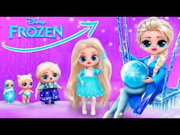 Elsa Frozen and Anna / NEW STORY / 32 DIYs for Disney Princess LOL OMG