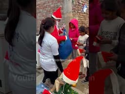 Christmas with Santa Claus in Hanumangarh (Rajasthan) || Youth Veerangnayen