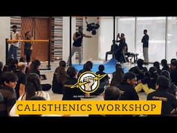 Calisthenics workshop and showcase by AISW || INDIA