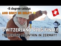 SWITZERLAND VLOG FINALE: Zermatt’s Toblerone Mountain