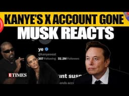 Elon Musk FINALLY Speaks Out After Kanye’s X Account Gets Axed for Hate & NSFW Posts | WATCH