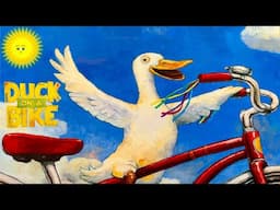 🦆Duck On A Bike by David Shannon  - Children's Book Read Aloud, Animal Sounds | Storytime with Elena