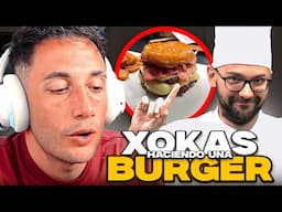 REACCIÓN AL XOCAS COCINANDO LA HAMBURGUESA MÁS GRASOSA DEL MUNDO