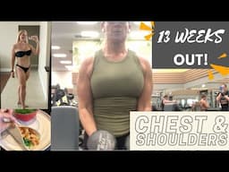 13 Weeks Out | Transformation Challenge | Chest & Shoulder Workout