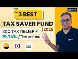 Best 3 ELSS funds | Top Tax-Saving Mutual Funds Under ₹1.5 Lakh | Save Tax with ELSS!