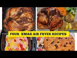 4 BEST AIR FRYER Recipes YOU NEED TO TRY This Christmas Season's . BREAKFAST, DINNER & CAKE DESSERT