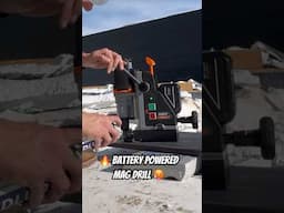 Extremely Impressive - HMT Battery Powered Mag Drill