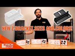 Easy Solar Panel Mounting with RICH SOLAR Z-Brackets